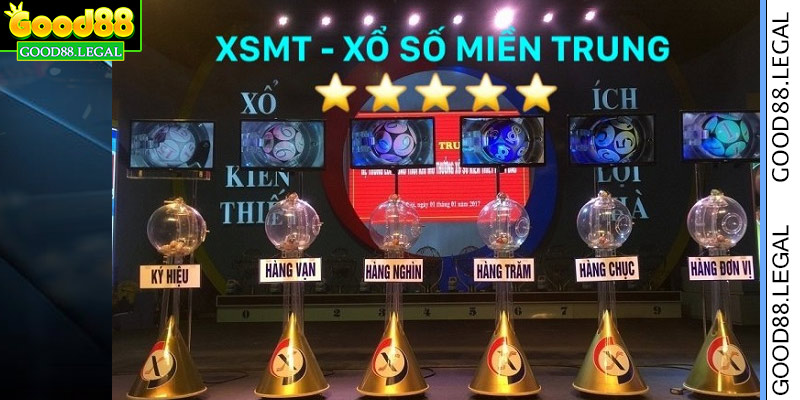 Lịch quay thưởng xổ số miền Trung